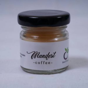 Coffee Soy Wax Manifestation Candle - A coffee-scented soy wax candle with manifestation properties (1)