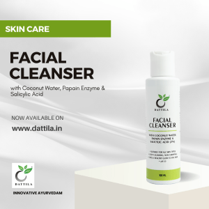 Facial Cleanser with Coconut Water, Papain Enzyme & Salicylic Acid (2%)